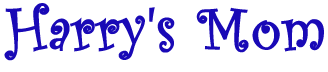 Title - Harry's Mom
